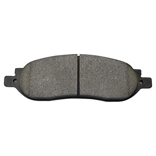 TRQ Front and Rear Brake Pads Ceramic - color: Ceramic, size: BFA12920