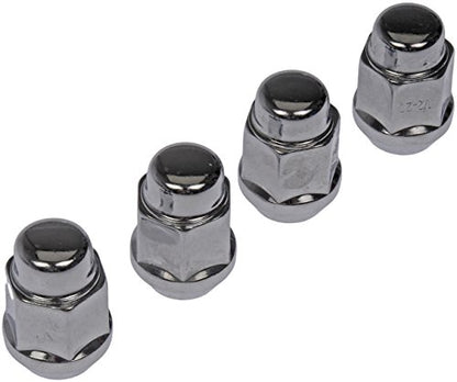 Dorman 711-205 Wheel Nut Chrome Acorn Bulge Seat 1/2-20