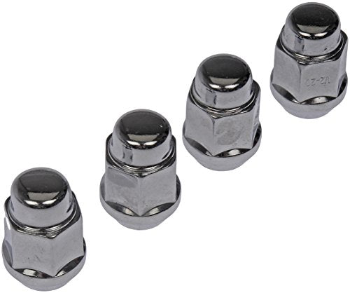 Dorman 711-205 Wheel Nut Chrome Acorn Bulge Seat 1/2-20