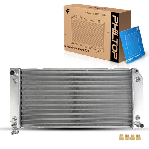 PHILTOP CU1693 Radiator With TOC and EOC 34-1/16"Core Compatible With K1500, C1500, Tahoe, K2500, K1500 Suburban, C2500, Yukon, C1500 Suburban, K3500, C3500, Escalade(Except Heavy Duty Cooling) - size: 1994-1999 K1500 5.7L/5.0L, 1994-1999 C1500 5.7L