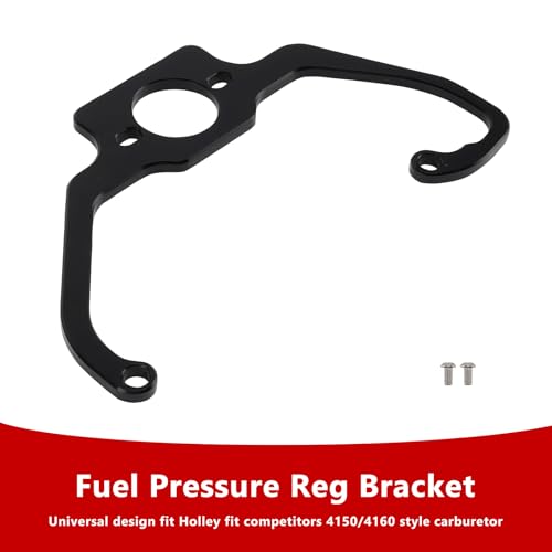 Fuel Pressure Reg Bracket Fit for Holle and Competitors 4150/4160 Style Carburetor