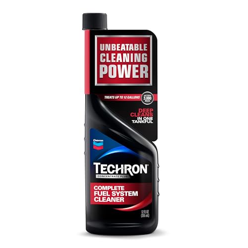 Chevron Techron Concentrate Plus Fuel System Cleaner - size: 12 Fl Oz (Pack of 1), style: 12 oz.