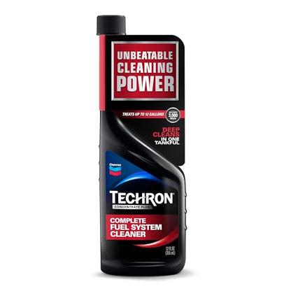 Chevron Techron Concentrate Plus Fuel System Cleaner - size: 12 Fl Oz (Pack of 1), style: 12 oz.