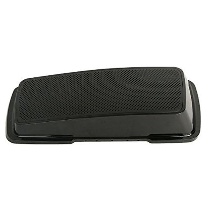 XMT-MOTO Hard Saddlebag Lids W/Dual 6"x9" Speakers Fit for Harley Touring - style: Black Dual 6x9 Speaker Saddlebag Lids (94-13)