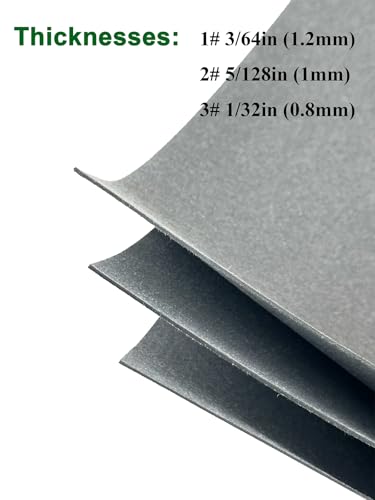 YAMAKATO 3PCS 0.8MM 1MM 1.2MM Non-Asbestos Gasket Material Paper Sheet - size: 12*15 gasket sheet only
