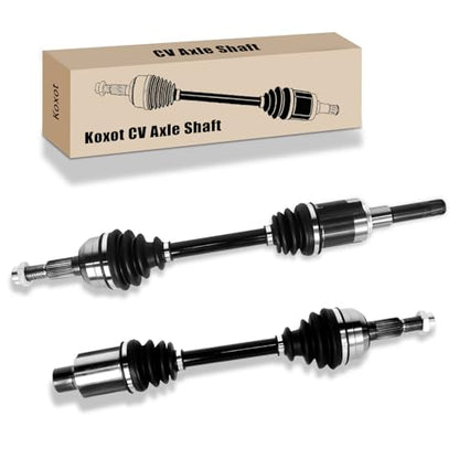 2PCS Front CV Axle Shaft Assembly Compatible with Chevrolet Equinox 2010 2011 2012 2013 2014 2015 2016, for GMC Terrain 2010 2011 2012 2013 2014 2015 L4 2.4L, NCV10641 NCV10642
