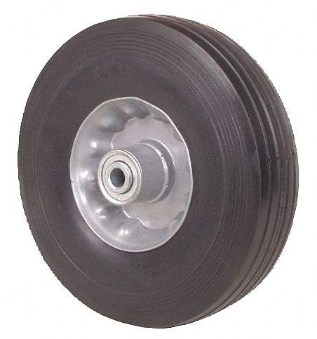 Solid Rubber Wheel, 6 in., 200 lb.