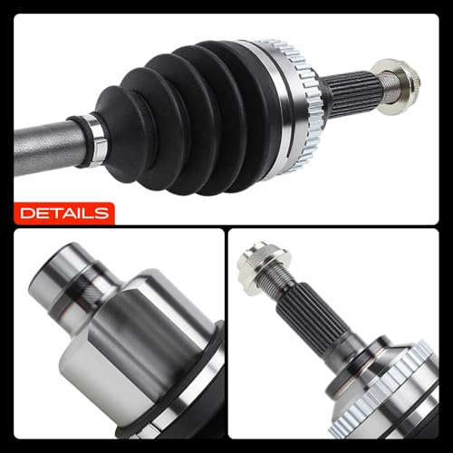 A-Premium Front Right Passenger Side CV Axle Shaft Assembly - style: Front Passenger Side