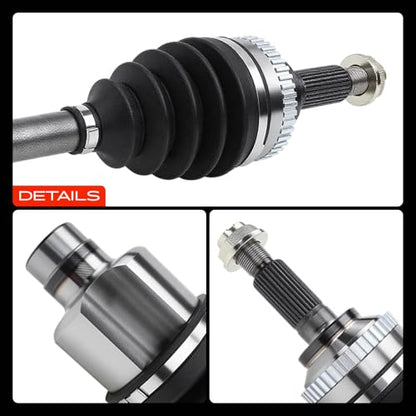 A-Premium Front Right Passenger Side CV Axle Shaft Assembly - style: Front Passenger Side