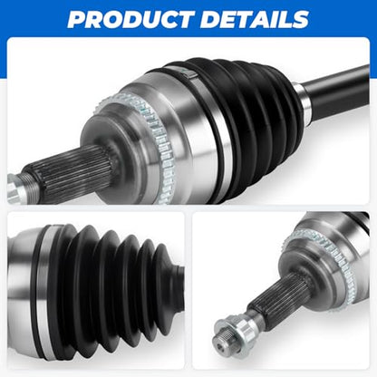 New Front Left & Right CV Axle Shaft Assembly 02-06 for Toyota Camry 3.0L