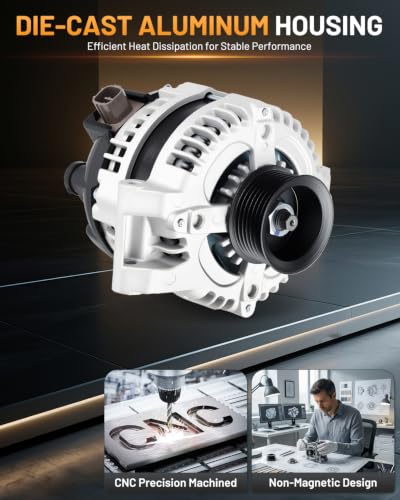 Alternator 13980 105A Fit for Honda Accord 2003-2007 - size: 13980N