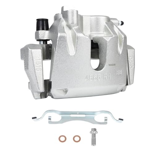 cciyu Front Right Disc Brake Caliper Assembly With Bracket 18B5296 - size: Front Right[18B5296]