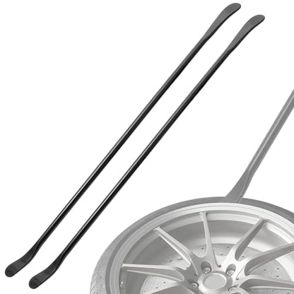 Zihvfzu Tire Mount and Demount Iron, 38 Inch, Black, 2 PCS