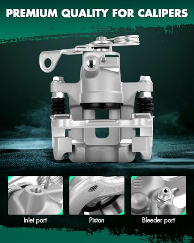 SCITOO Rear Right Passenger Disc Brake Caliper with Bracket 19B2108 - size: Rear Passenger[19B2108]