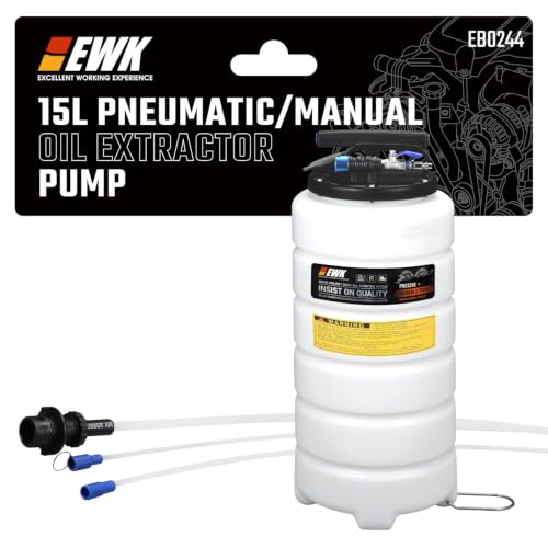 EWK 15L Pneumatic/Manual Oil Extractor Pump - size: 15L
