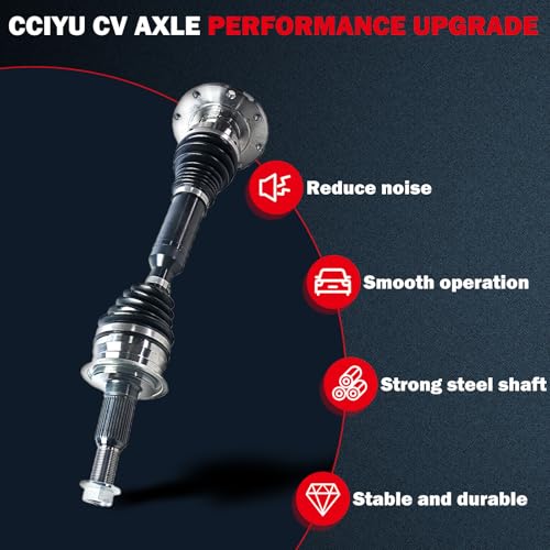 cciyu NCV12103 CV Axle Shaft Assembly Fit For Dodge Dart 2.0L,For Dodge - size: 17-9589