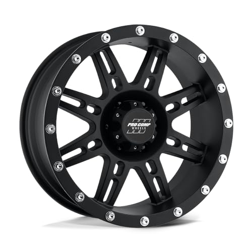 Pro Comp Alloys PXA31 16X8 5X4.5 F-BLK 0MM - PXA7031-6865 - size: 16X8,5X4.5,0mm