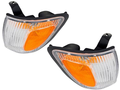 APA Replacement Head Light Corner Parking 1997-2000 Tacoma 2WD With PreRunner 1998-2000 4WD Combo SET - color: 1997-2000 Tacoma 2WD with PreRunner Combo