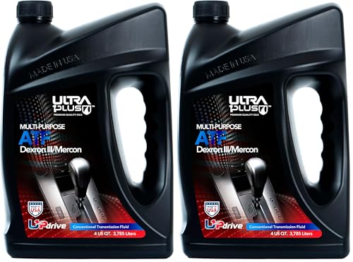 ULTRA 1PLUS ATF Dexron III/Mercon Automatic Transmission Fluid - ATF Dexron 3 (1 Gal - 4 QTS) (Pack of 2) - size: 1 Gallon (4 QTS) (Pack of 2)