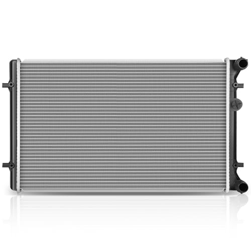 SCITOO Radiator for Car compatible with VW TT TT for Quattro for Golf - size: 2265