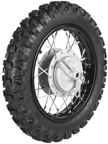 10" Front Wheel 2.50-10 Tire Rim + Front Forks Shock + 7/8" Handlebars + Axle for XR CRF 50 XR50 CRF50 TTR50 PW50 50cc 70cc 90cc 110cc 125cc Dirt Pit Bike Coolster SSR