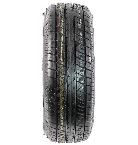 eCustomrim Radial Trailer Tire Rim Assembly ST205/75R14 14 Inch Aluminum