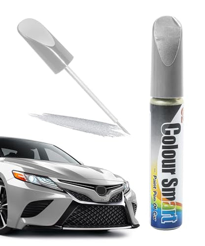 SCUARI Touch Up Paint Pen,Car Paint Pen,Car Paint Scratch Repair,Car Accessories Car Scratch Remover Pen,Car Touch Up Paint,Car Paint Scratch Repair,Paint Pen for Cars Paint Scratch Repair (Silver) - color: Silver
