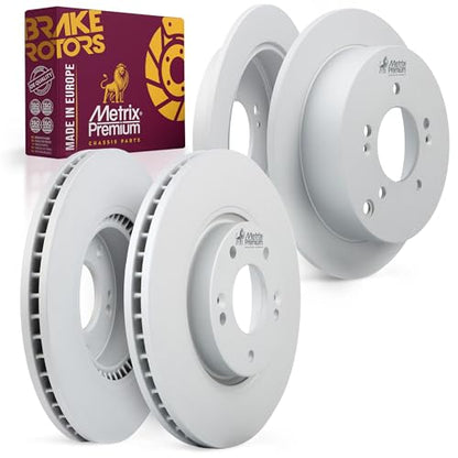 Metrix Premium Chassis Parts 300 & 284mm F/R Brake Rotor Kit Fits Hyundai - size: 96319MT