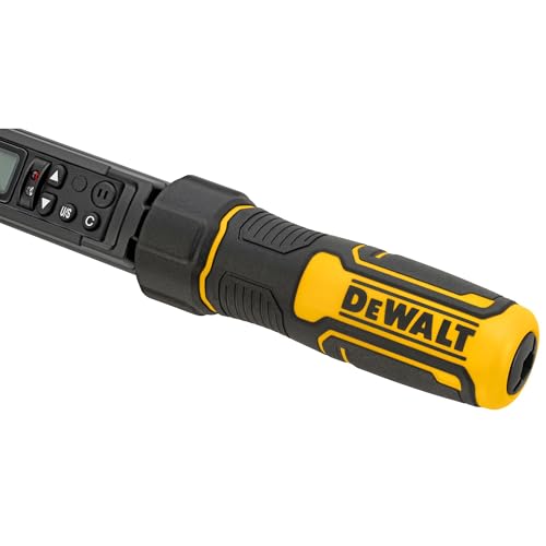 DEWALT Digital Torque Wrench, 1/2 inch Drive, 50-250 FT-LB, with Storage Case (DWMT17060) - style: 1/2" Digital