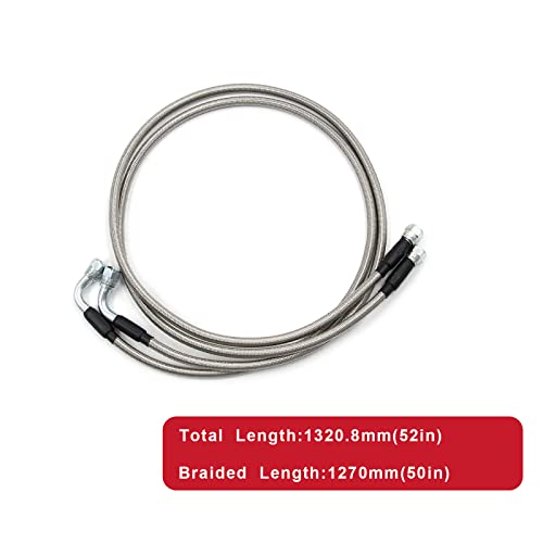 6AN 52inch Transmission Cooler Hose Line Kit - style: 700R4/ TH350/ TH400/ NP-700RTL
