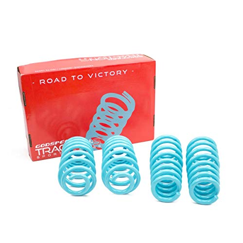 Godspeed LS-TS-BW-0016 Traction-S Performance Lowering Springs, Reduce Body Roll, Improved Handling, Set of 4, compatible with BMW 330i / 330i xDrive (G20) 2019-21