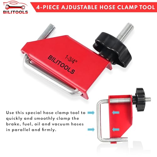 BILITOOLS 4pcs Hose Pinch Off Pliers Set, Clamp Tool for Lines