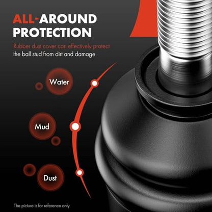 A-Premium Front & Rear Sway Bar Link Stabilizer Bar End Link Kit