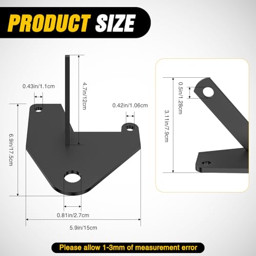 Nilight Trailer Hitch Receiver Kit | for Honda TRX 250 Recon ATV Hitch 1997-2018 - color: For Honda Recon TRX 250 1997-2018