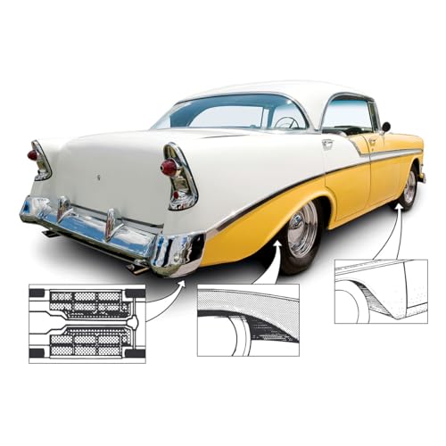 Eastwood Rust Treatment and Protection Kit - Clean Metal Encapsulater and Rubberized Undercoating