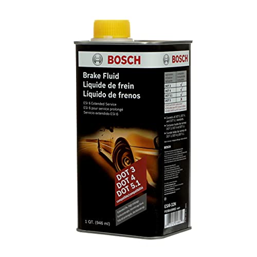 BOSCH ESI6-32N Low Viscosity Extended Life Brake Fluid, DOT 3/4/5.1 - 1 Qt.