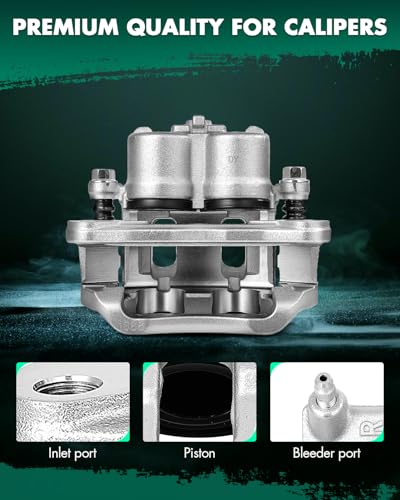 SCITOO 18B5027A Front Right Passenger Disc Brake Caliper w/Bracket - size: Front Passenger[18B5027A]