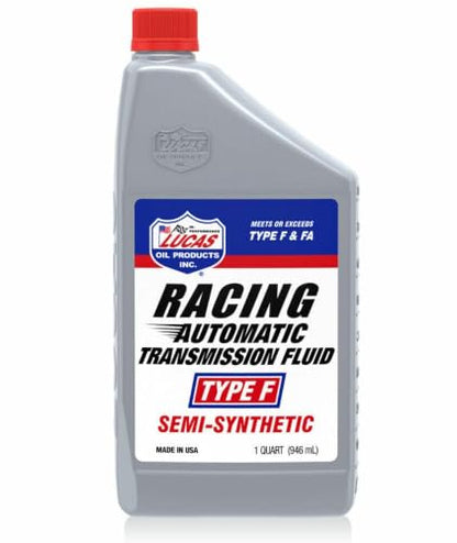 Lucas Oil 11020 Semi-Synthetic Racing Automatic Transmission Fluid Type F, 1 Quart (Pack of 1) - size: One Size