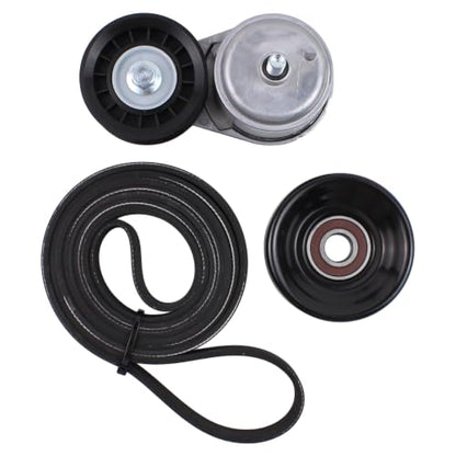 Drive Belt Tensioner Idler Pulley kit for GMC, Chevy