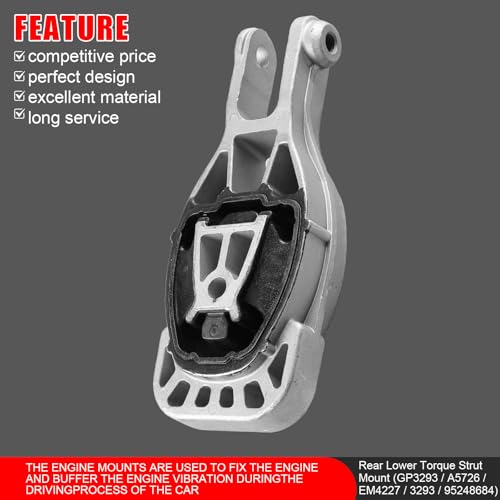 3Pcs Engine Motor & Transmission Mount Fit for Chevy Sonic 1.8L 2013-2016 - size: 2013-2016 for Chevy Sonic 1.8L