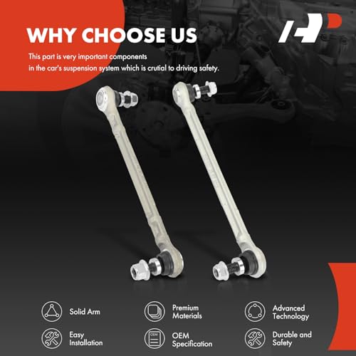 A-Premium Front Sway Bar Link Stabilizer Bar Link - Smooth Driving