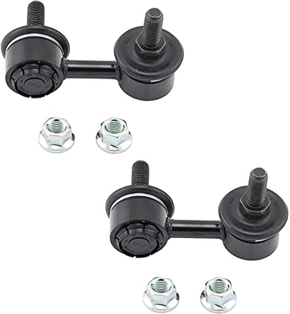 Detroit Axle - 4pc Front Struts Sway Bars for Hyundai Accent 00-05, 2 - size: 4QS2400021/Sway Kit