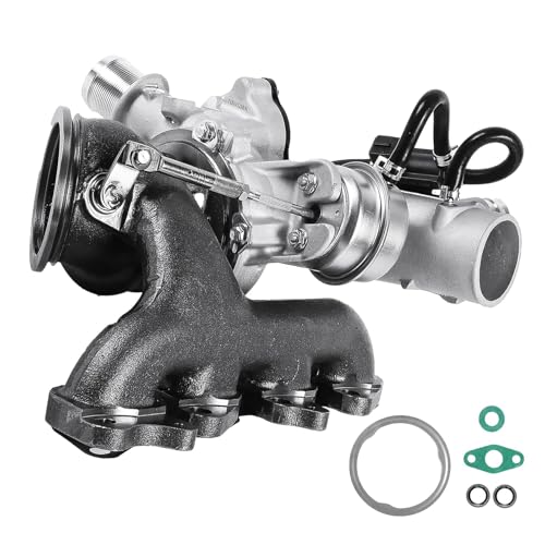 55565353 Turbo Charger Fit for 2011-2015 Chevy Cruze 1.4L, 2013-2021 Trax, 2013-2021 Buick Encore, 2012-2020 Sonic, 2016 Cruze Limited, Turbocharger Replace for 781504-0001 - size: Turbo w/ Gasket Kits