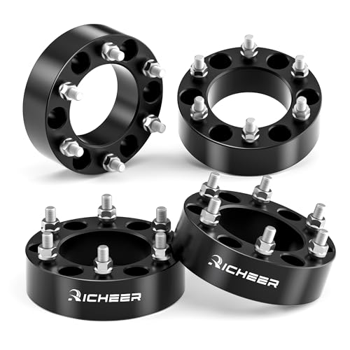 Richeer 2 inch 6x5.5 Wheel Spacers for Silverado Suburban Sierra 1500 - size: 2" 108mm
