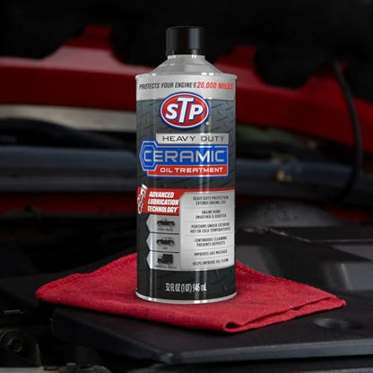 STP Heavy Duty Ceramic Engine Oil Treatment for Extreme Conditions