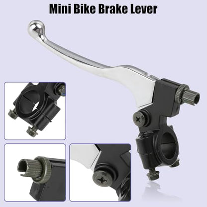 Mini Bike Brake Lever Kit with Throttle Assembly for CT200U CT100U - color: Red