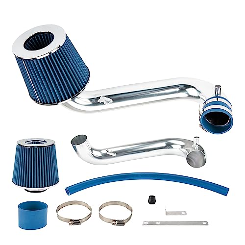 PHILTOP 2.5in Cold Air Intake Kit for 2001-2005 Honda Civic 1.7L, Blue - color: Blue, size: 2001-2005 Honda Civic 1.7L