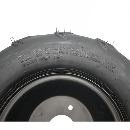 CLEO 16 * 8-7 Left Wheel Assembly For 50cc 90cc 110cc ATV Go-Karts Bolt Rim Spacing 76mm