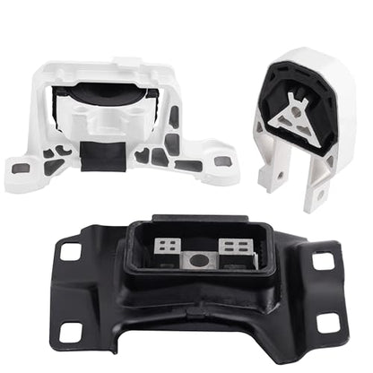 Engine Motor and Transmission Mount Kit Compatible with 2012 - 2018 Focus