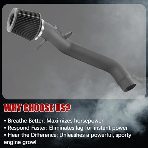 Cold Air Intake Fits BMW F30 335i, F32 435i, F22 M235i, F87 M2 N55 2014-2018, Heat Resistant Aluminum Pipe, Aggressive Roar Sound - color: 2012-2016 335i 435i